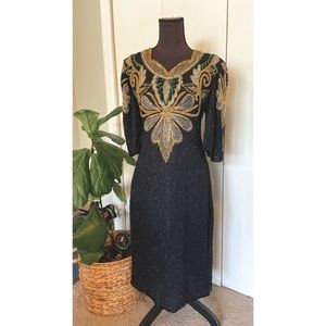 Incredible Vintage Beaded Gown | Vintage Dress
